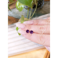 1.46&nbsp;Ct.Tw.Total Carat Weight Purple Amethyst Pair from Brazil Life Style