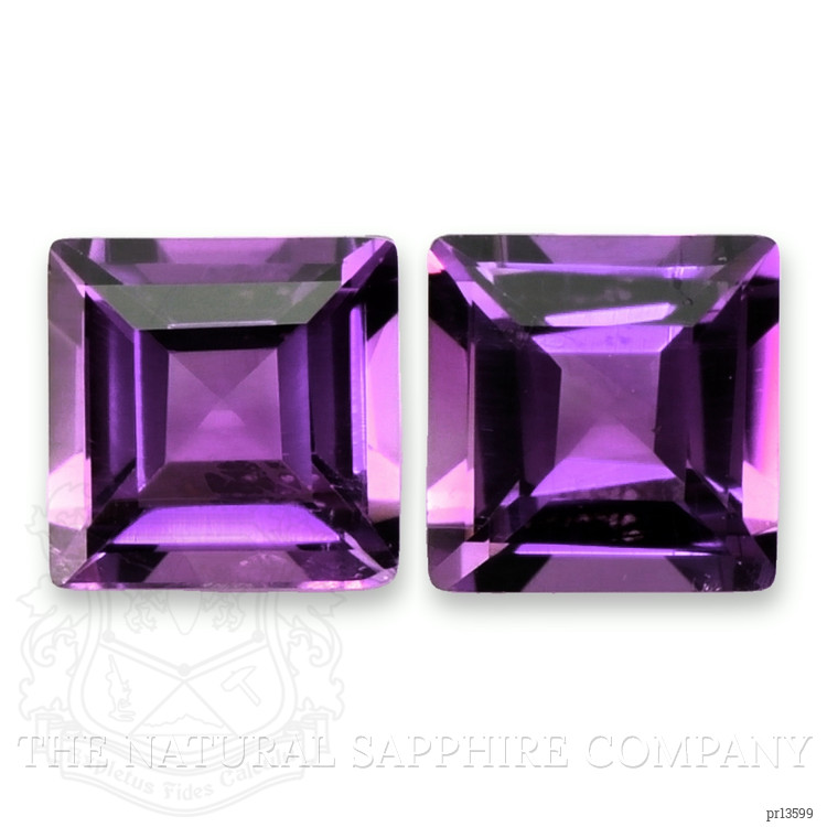 1.24 Ct.Tw. Amethyst Pair from Brazil