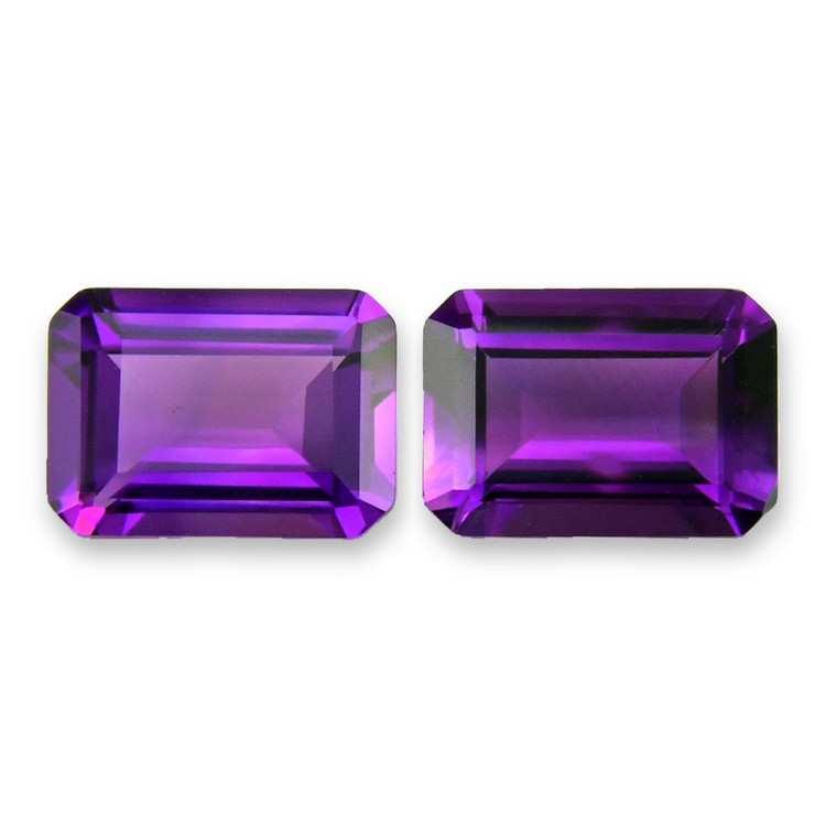 1.69 Ct.Tw. Amethyst Pair from Brazil