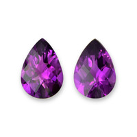 3.25&nbsp;Ct.Tw.Total Carat Weight Amethyst Pair from Brazil Video