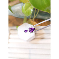 3.25&nbsp;Ct.Tw.Total Carat Weight Purple Amethyst Pair from Brazil Life Style