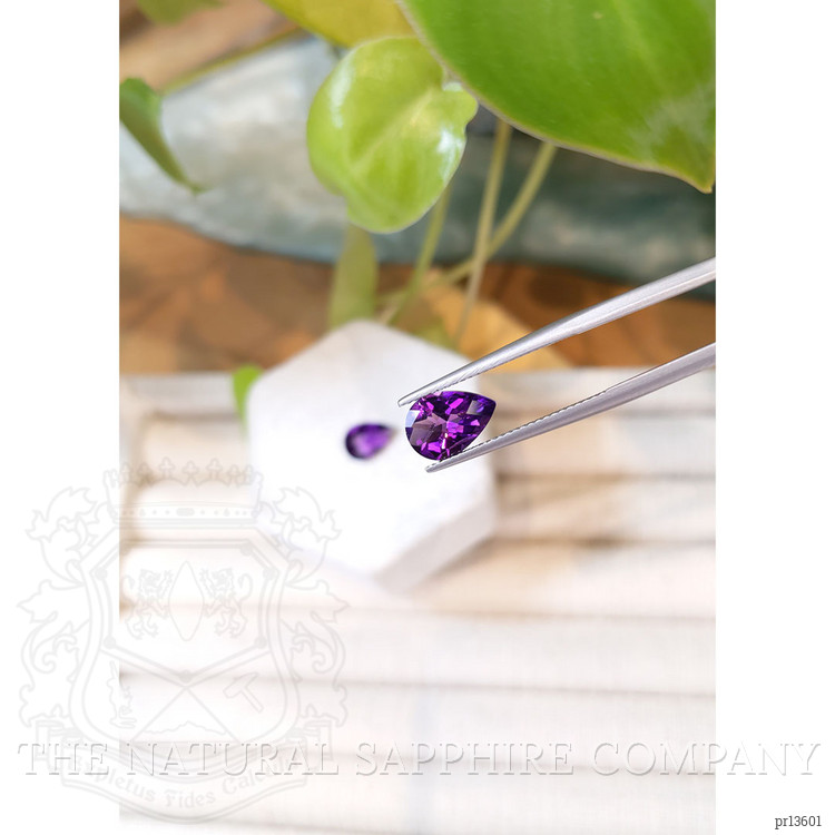 3.25 Ct.Tw. Purple Amethyst Pair from Brazil