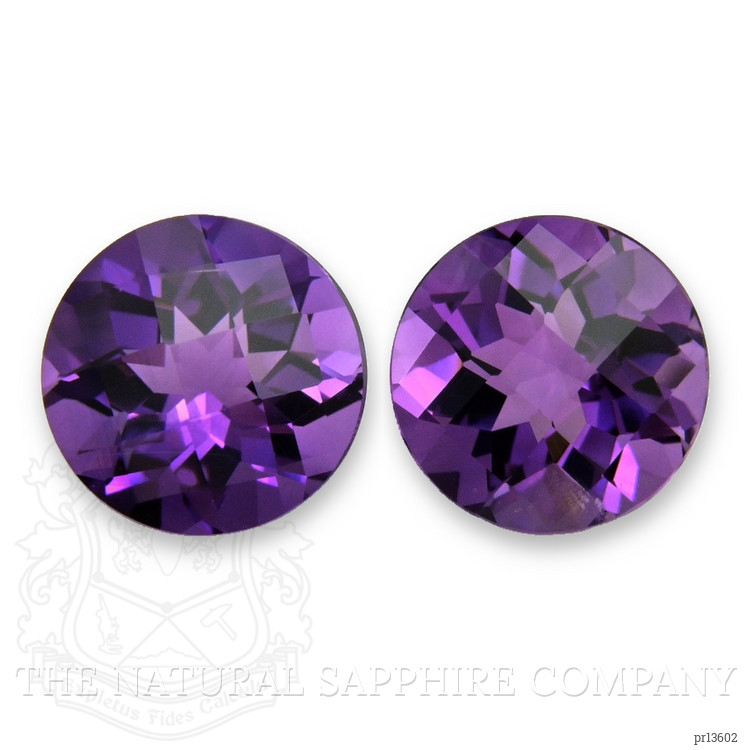 3.70 Ct.Tw. Amethyst Pair from Brazil