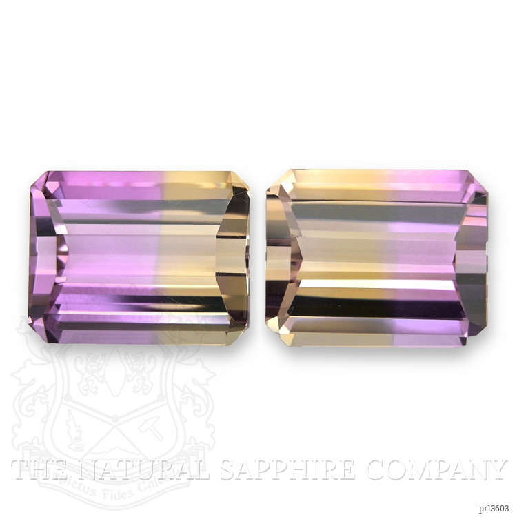 6.59 Ct.Tw. Ametrine Pair from Brazil