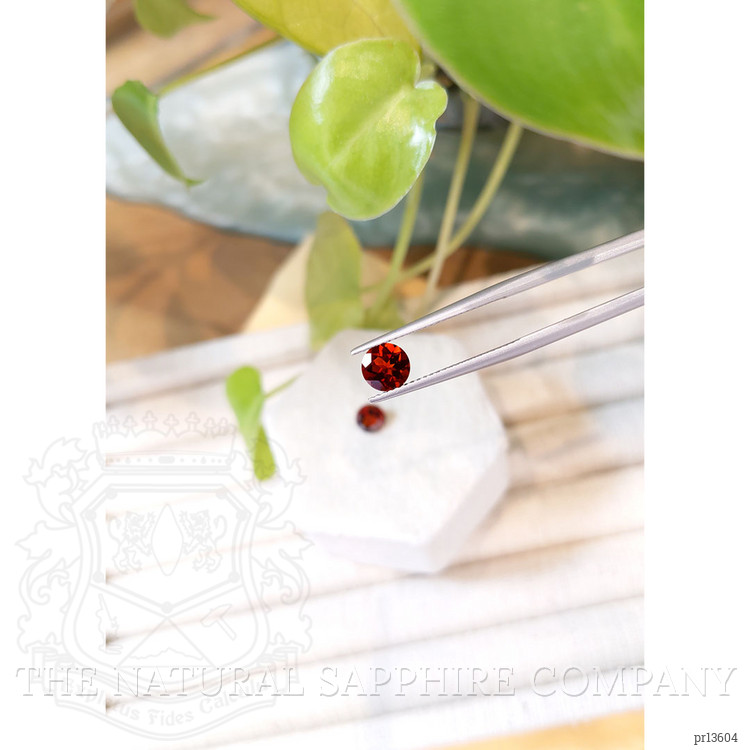 1.56 Ct.Tw. Orangish Red Garnet Pair from Mozambique