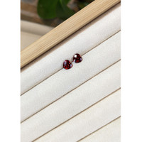 2.09 Ct.Tw.Total Carat Weight Red Garnet Pair from Mozambique Life Style