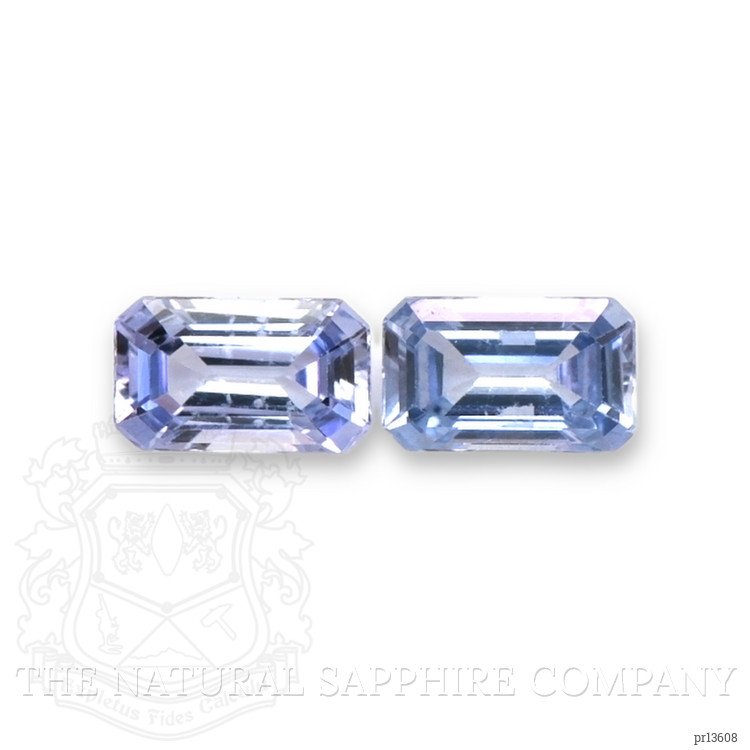 0.69 Ct.Tw. Blue Sapphire Pair from Ceylon (Sri Lanka)