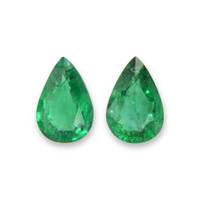 0.65&nbsp;Ct.Tw.Total Carat Weight Emerald Pair from Zambia Video