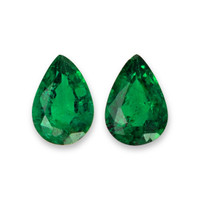 0.77&nbsp;Ct.Tw.Total Carat Weight Emerald Pair from Zambia Video