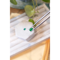 0.75 Ct.Tw.Total Carat Weight Emerald Pair from Zambia Life Style