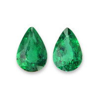 0.72&nbsp;Ct.Tw.Total Carat Weight Emerald Pair from Zambia Video