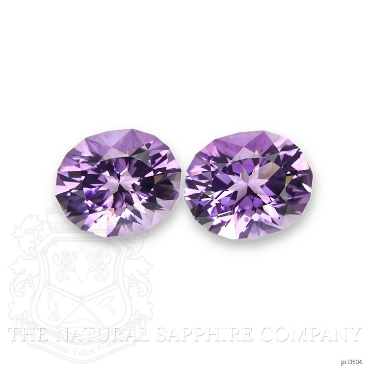 9.90 Ct.Tw. Amethyst Pair from Brazil