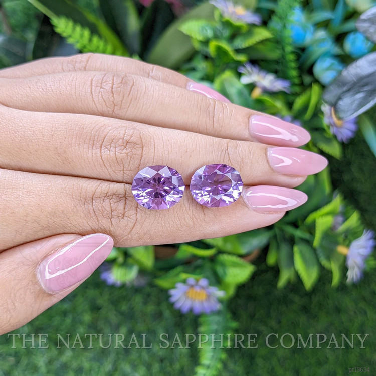 9.90 Ct.Tw. Amethyst Pair from Brazil