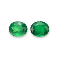 5.24 Ct.Tw.Total Carat Weight Emerald Pair from Colombia Video