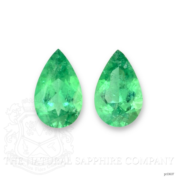 4.00 Ct.Tw. Emerald Pair from Colombia