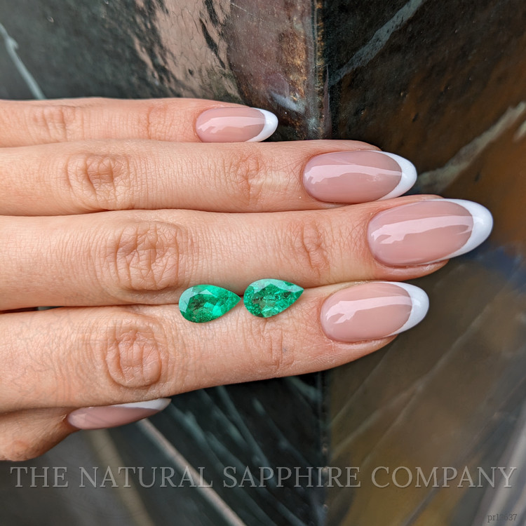 4.00 Ct.Tw. Emerald Pair from Colombia