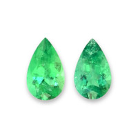 2.50&nbsp;Ct.Tw.Total Carat Weight Emerald Pair from Colombia Video