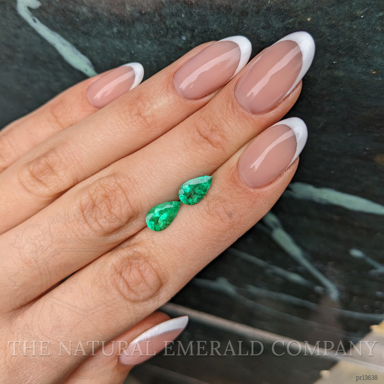 2.50 Ct.Tw. Emerald Pair from Colombia