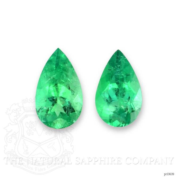 3.05 Ct.Tw. Emerald Pair from Colombia