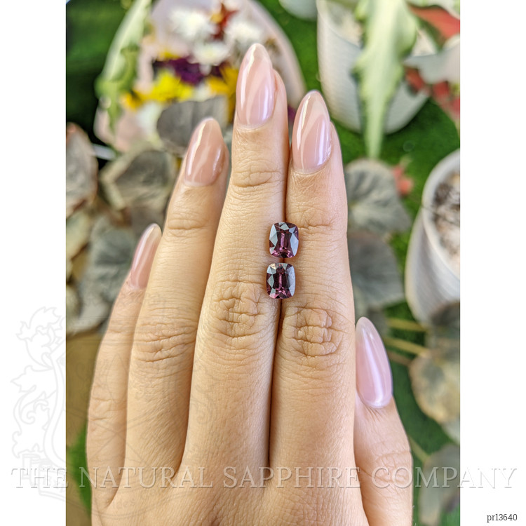 3.35 Ct.Tw. Spinel Pair from Ceylon (Sri Lanka)