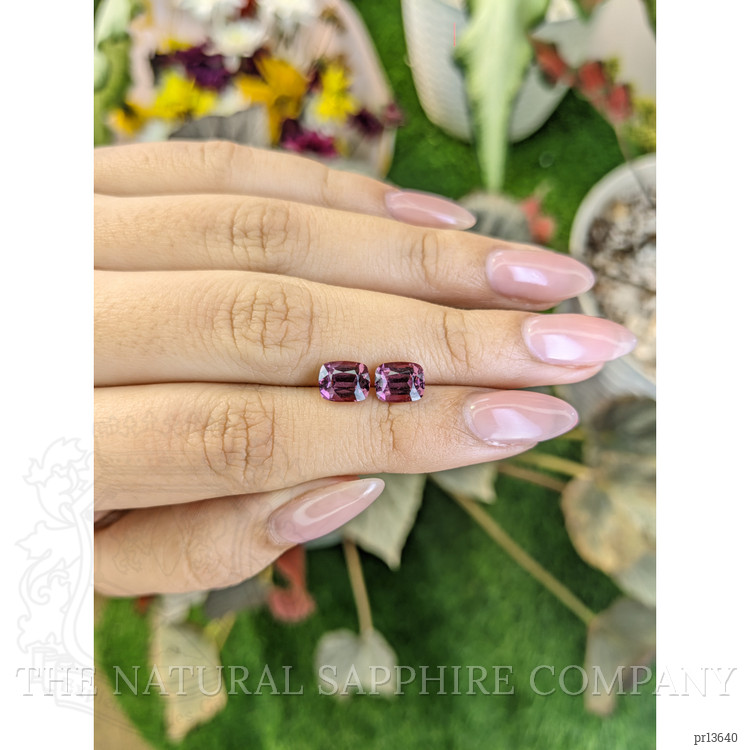 3.35 Ct.Tw. Spinel Pair from Ceylon (Sri Lanka)