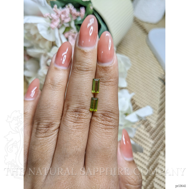 1.49 Ct.Tw. Peridot Pair from Ceylon (Sri Lanka)