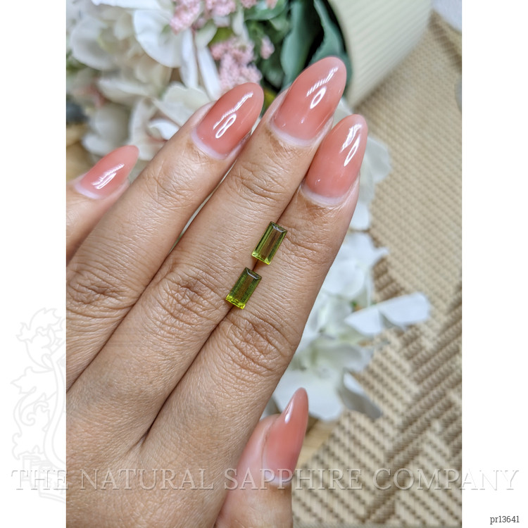 1.49 Ct.Tw. Peridot Pair from Ceylon (Sri Lanka)