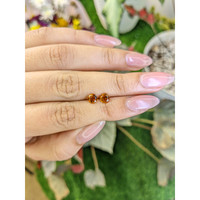 0.85&nbsp;Ct.Tw.Total Carat Weight Citrine Pair from Ceylon (Sri Lanka) Life Style