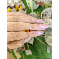 0.94&nbsp;Ct.Tw.Total Carat Weight Citrine Pair from Ceylon (Sri Lanka) Life Style