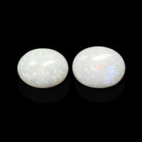 2.95&nbsp;Ct.Tw.Total Carat Weight Cabochon Opal Pair from Brazil Video