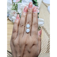 3.61&nbsp;Ct.Tw.Total Carat Weight Cabochon Opal Pair from Brazil Life Style