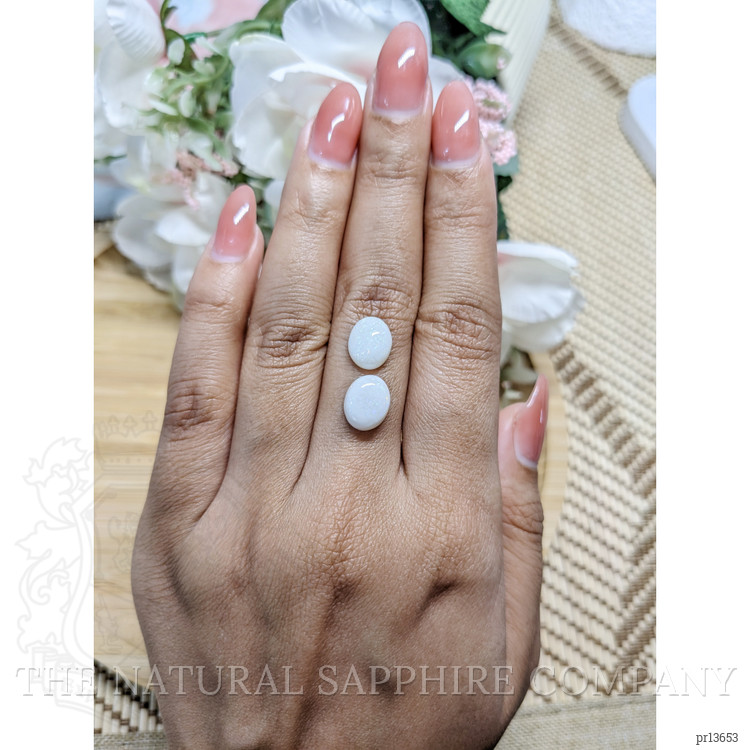 3.61 Ct.Tw. Cabochon Opal Pair from Brazil