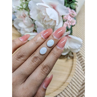 2.43 Ct.Tw.Total Carat Weight Cabochon Opal Pair from Brazil Life Style