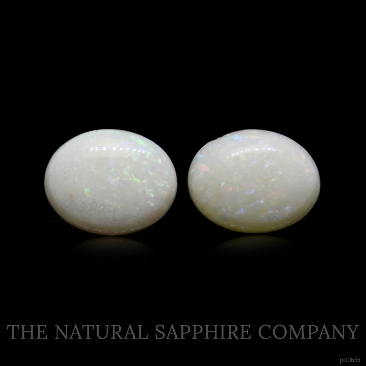 3.92 Ct.Tw. Cabochon Opal Pair from Brazil