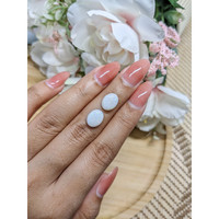 3.92&nbsp;Ct.Tw.Total Carat Weight Cabochon Opal Pair from Brazil Life Style