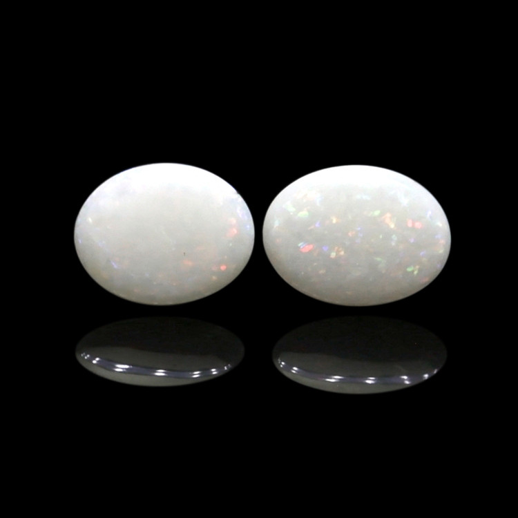 2.09 Ct.Tw. Cabochon Opal Pair from Brazil
