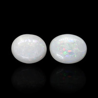 2.79&nbsp;Ct.Tw.Total Carat Weight Cabochon Opal Pair from Brazil Video