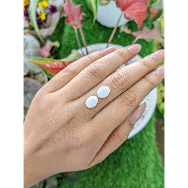 2.78 Ct.Tw. Cabochon Opal Pair from Brazil