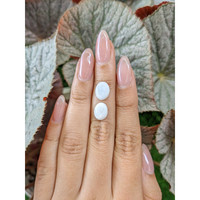 2.78&nbsp;Ct.Tw.Total Carat Weight Cabochon Opal Pair from Brazil Life Style