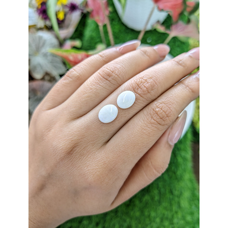 2.48 Ct.Tw. Cabochon Opal Pair from Brazil