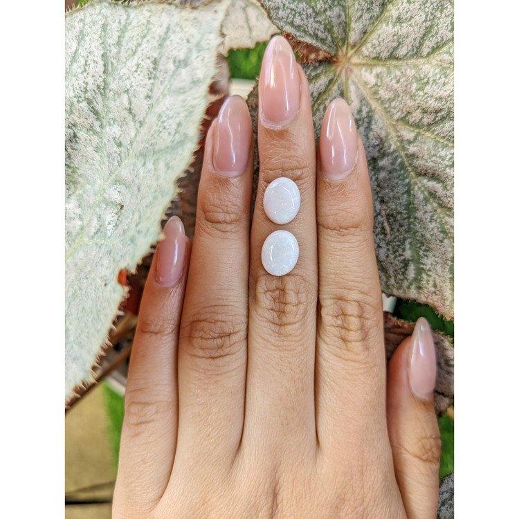 2.69 Ct.Tw. Cabochon Opal Pair from Brazil