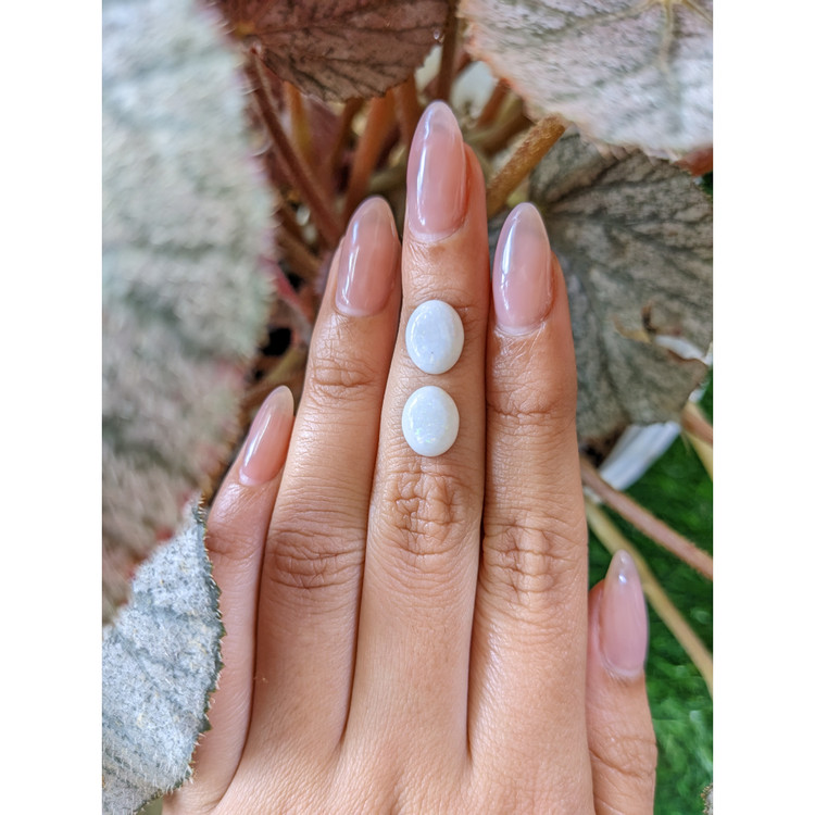 2.98 Ct.Tw. Cabochon Opal Pair from Brazil