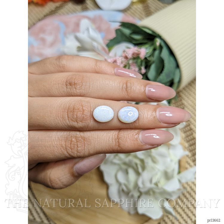 3.83 Ct.Tw. Cabochon Opal Pair from Brazil