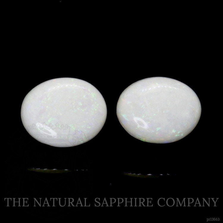 3.74 Ct.Tw. Cabochon Opal Pair from Brazil
