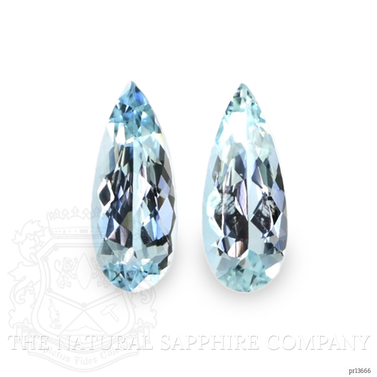 1.81 Ct.Tw. Blue Aquamarine Pair from Brazil