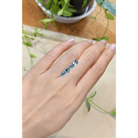 1.81 Ct.Tw.Total Carat Weight Blue Aquamarine Pair from Brazil Life Style