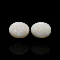 2.29&nbsp;Ct.Tw.Total Carat Weight Cabochon Opal Pair from Brazil Video