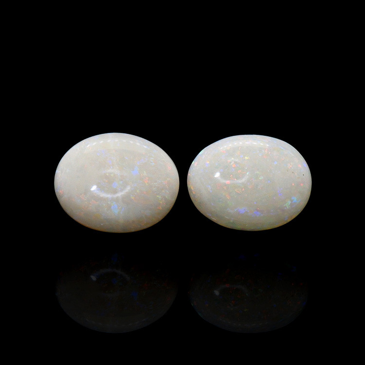 2.29 Ct.Tw. Cabochon Opal Pair from Brazil
