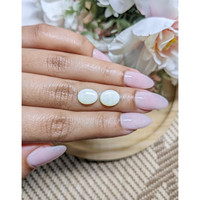 2.29&nbsp;Ct.Tw.Total Carat Weight Cabochon Opal Pair from Brazil Life Style