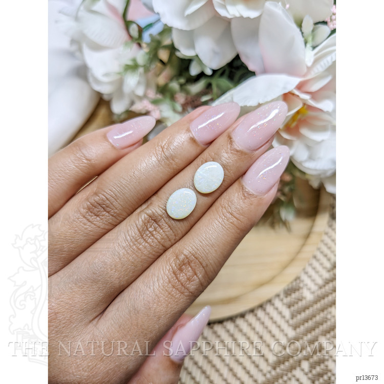 2.29 Ct.Tw. Cabochon Opal Pair from Brazil